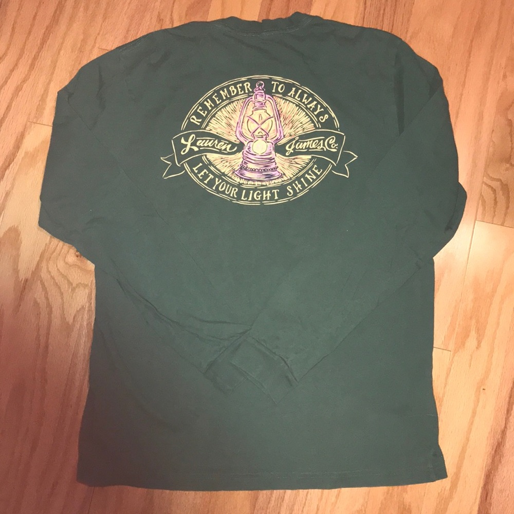 dark green Lauren James tee